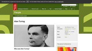 
                            6. Alan Turing - The British Library