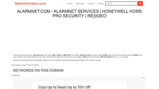 
                            8. alarmnet.com - AlarmNet Services | Honeywell Home Pro ...