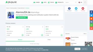 
                            4. Alarmruf24.de update version history for Android - APK Download
