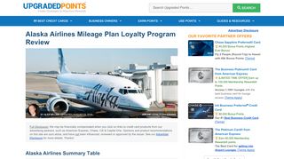 
                            6. Alaska Airlines Mileage Plan Loyalty Program Review [2019]