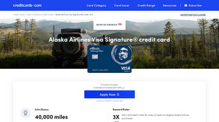 
                            8. Alaska Airlines Visa Signature® Credit Card - Apply Online