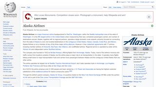 
                            6. Alaska Airlines - Wikipedia