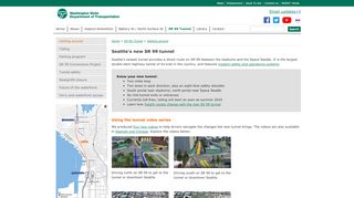 
                            2. Alaskan Way Viaduct - Using the new SR 99 tunnel - WSDOT.com