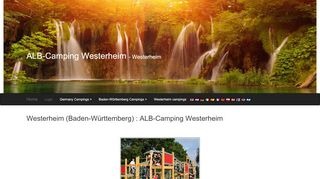 
                            9. ALB-Camping Westerheim - Campings | www.camping7.com