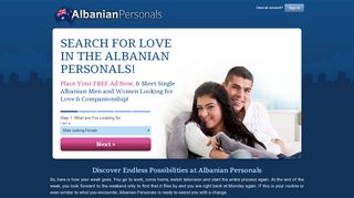 
                            6. Albanian Personals | Meet An Albanian Single!