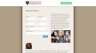 
                            3. Albanian Women - Albanian personals