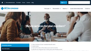
                            11. Alberta Blue Cross - Group plan members - Member sign in