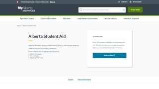 
                            2. Alberta Student Aid - eservices.alberta.ca - Government of ...