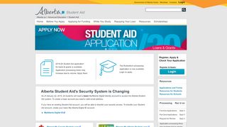 
                            10. Alberta Student Aid