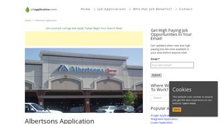 
                            2. Albertsons Application - Online Job Employment Form at ...