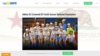 
                            8. Albion SC Crowned US Youth Soccer National Champions - Cal South