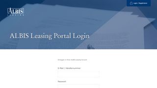 
                            1. ALBIS Leasing Portal Login