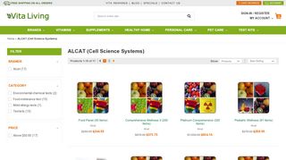 
                            6. ALCAT Test Kits - Food Allergy Testing - Sensitivity Test | Vita Living