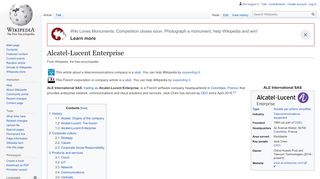 
                            9. Alcatel-Lucent Enterprise - Wikipedia