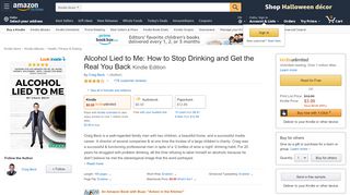 
                            8. Alcohol Lied to Me: How to Stop Drinking and Get the Real You Back ...