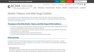 
                            7. Alcohol, Tobacco, and Other Drugs Coalition