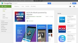 
                            8. ALDI life Musik powered by Napster – Apps bei Google Play