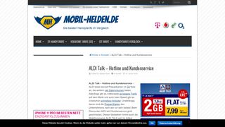 
                            9. ALDI Talk - Hotline und Kundenservice | August 2019 ...