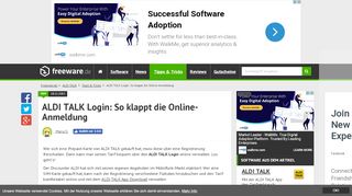 
                            4. ALDI TALK Login: So klappt die Online-Anmeldung | Freeware.de