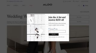 
                            3. Aldo Shoes South Africa