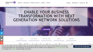 
                            8. ALE Home | Alcatel-Lucent Enterprise