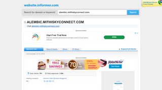 
                            4. alembic.mithiskyconnect.com at Website Informer. Visit ...