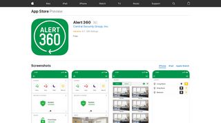 
                            4. Alert 360 on the App Store