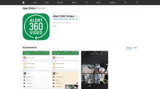 
                            3. Alert 360 Video on the App Store