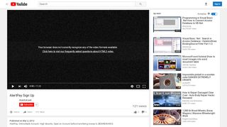 
                            6. AlertPay Sign Up - YouTube
