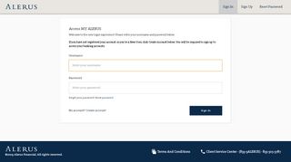 
                            3. Alerus Account Access - login.alerusrb.com