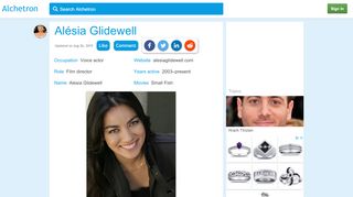 
                            7. Alésia Glidewell ~ Complete Wiki & Biography with Photos ...