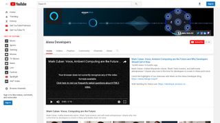 
                            9. Alexa Developers - YouTube