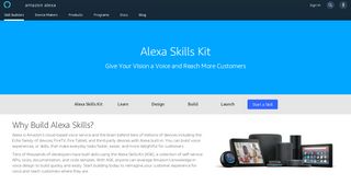 
                            2. Alexa Skills Kit Official Site: Build Skills for Voice