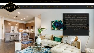 
                            9. Alexan Maple | New Oak Lawn Dallas Apartments