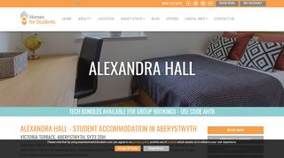 
                            8. Alexandra Hall - Student Accommodation in Aberystwyth