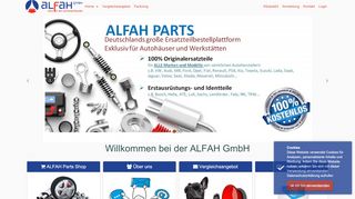 
                            9. ALFAH Parts Web shop