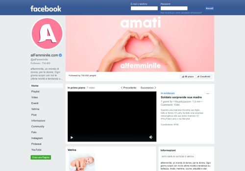 
                            7. alFemminile.com - Home | Facebook