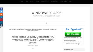 
                            5. Alfred Home Security Camera for PC Windows 10 …