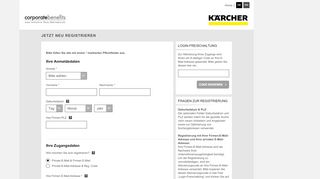 
                            5. Alfred Kärcher SE & Co. KG | Registrierung