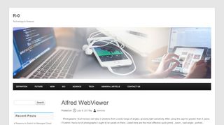 
                            4. Alfred WebViewer | R-0