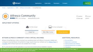 
                            7. Alfresco Community Virtual Machines - Bitnami