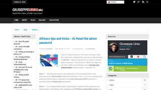 
                            11. Alfresco tips and tricks Reset the admin password - Giuseppe ...