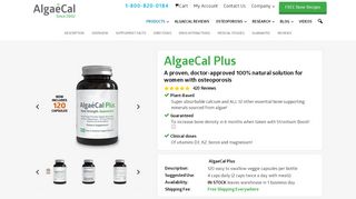 
                            1. AlgaeCal Plus - AlgaeCal