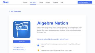 
                            10. Algebra Nation - Clever application gallery | Clever