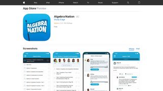 
                            3. ‎Algebra Nation on the App Store - apps.apple.com