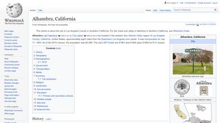 
                            3. Alhambra, California - Wikipedia