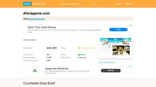 
                            8. Aliciagame.com: Alicia Online - Easy Counter