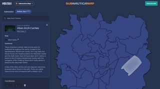 
                            5. Alien Arch Caches - Subnautica Interactive Map