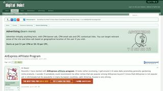 
                            6. AliExpress Affiliate Program - Digital Point