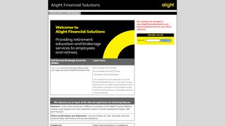 
                            9. Alight Financial Solutions - Welcome